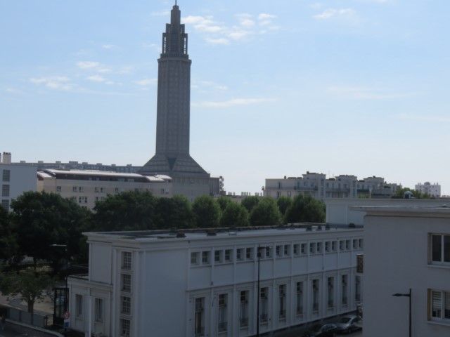 VENDU 2 LE HAVRE SQUARE SAINT ROCH DERNIER ETAGE - PLEINE VUE OUEST ENTIEREMENT DEGAGEE